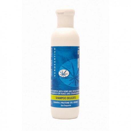 Shampoo Delicato Canapa e Proteine Grano - VERDESATIVA