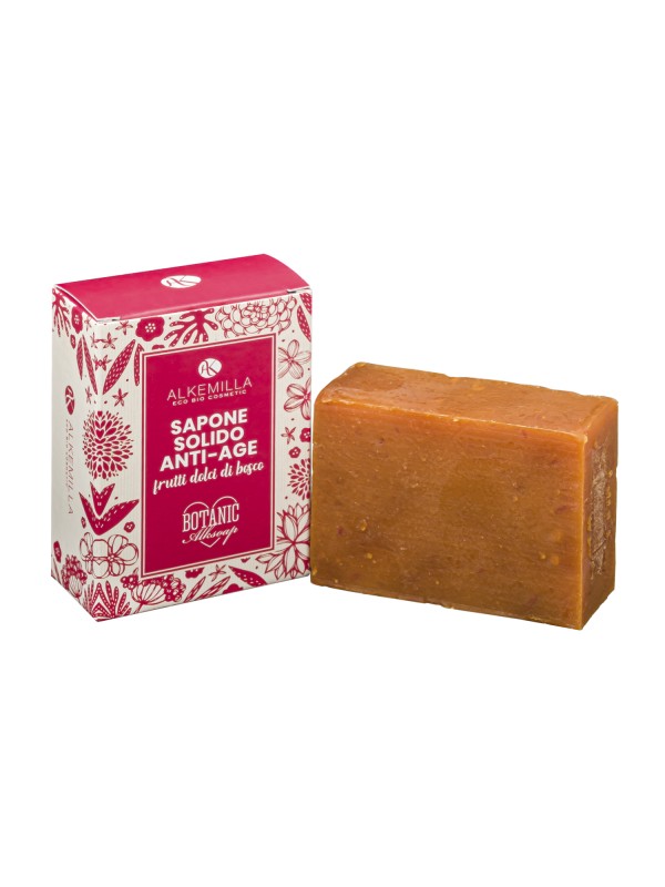 Sapone Antiage al Profumo di Frutti Dolci di Bosco - Alkemilla Sapone Antiage al Profumo di Frutti Dolci di Bosco - Alkemilla