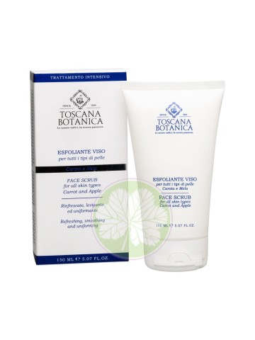 Esfoliante Viso carota e mela - Toscana Botanica