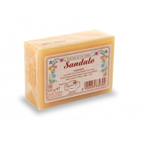 Saponetta 100 gr Sandalo - SAPONE DI UN TEMPO